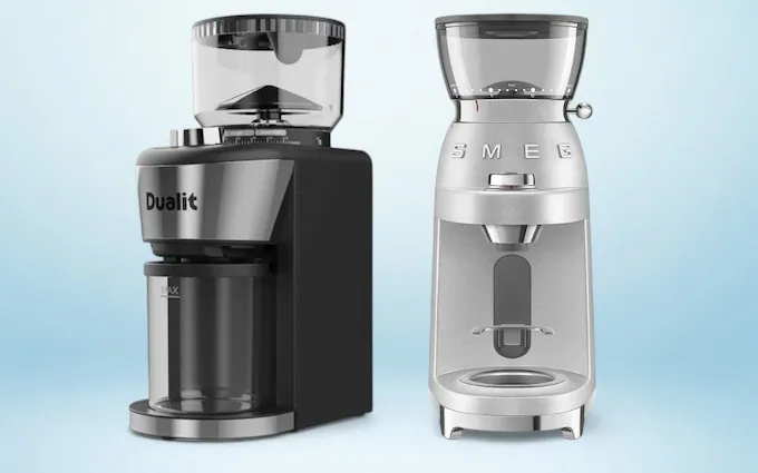 Commercial coffee grinders and accessories for bean-to-cup coffee machines