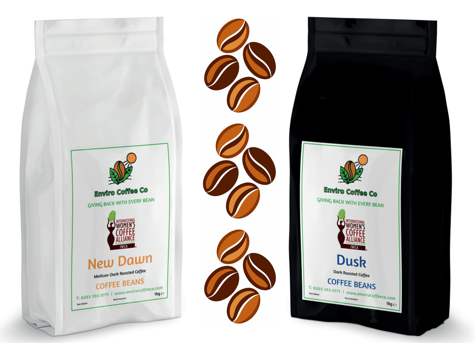 Enviro Coffee Co eco-friendly coffee supplied to UK businesses with profits donated to charity