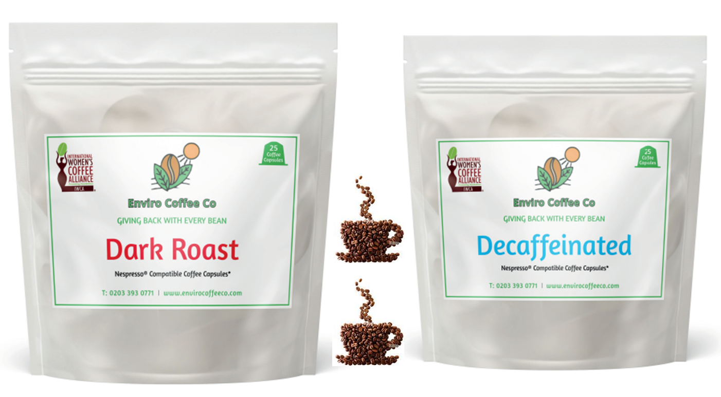 Eco-friendly single cup coffee bags supplied to businesses and homes across the UK